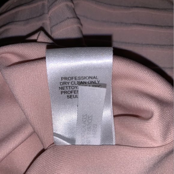 Calvin Klein Blush Pink Midi Dress - Picture 8 of 9